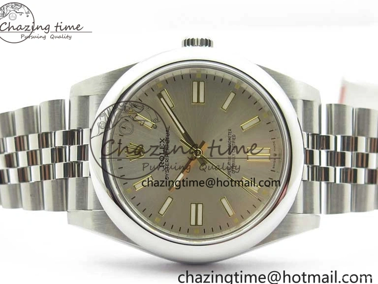 0125 WeatherProof Oyster Perpetual 41mm 124300 BP Maker Best Edition Silver Dial on SS Jubilee Bracelet A 2639